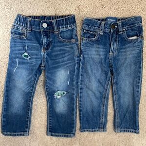 Baby Gap & Old Navy Jeans, 18-24 months
